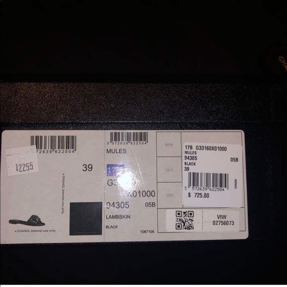 CHANEL | Flower Patterns Open Toe Casual Style Plain Block Heels - Picture 2 of 2